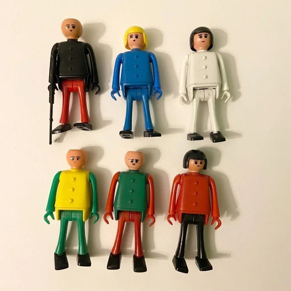 Vintage Play Big West Germany Lot of 18 Figures Plus Accessories - Picture 8 of 13